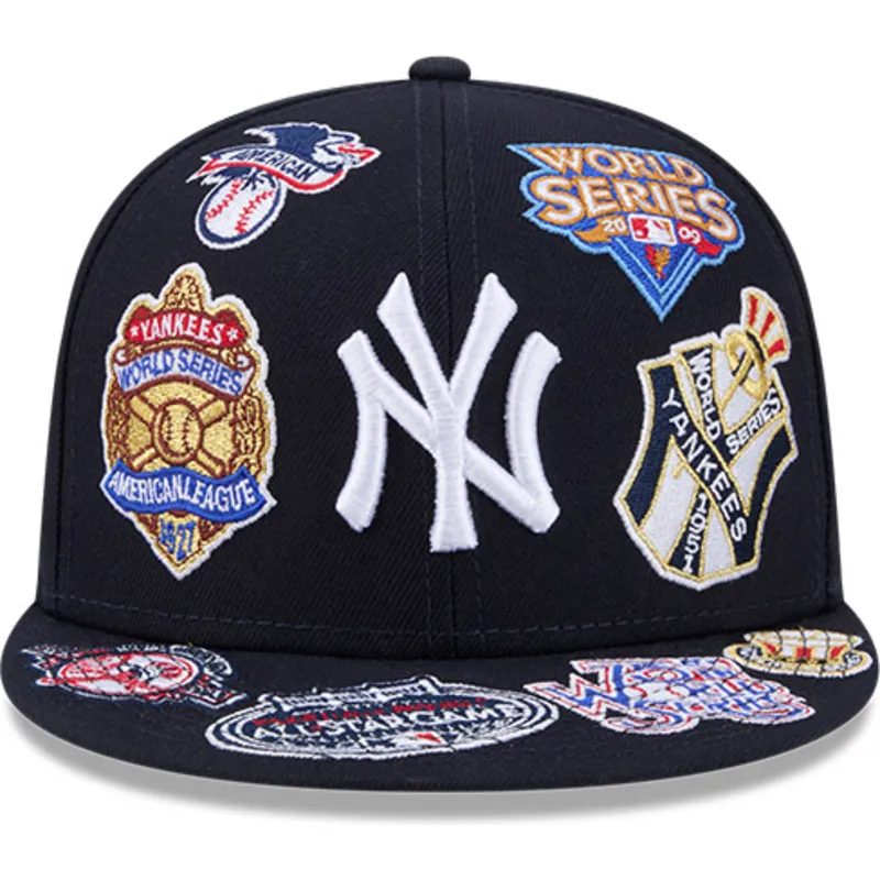 kepure-plokscia-tamsiai-melyna-priglundanti-59fifty-all-over-new-york-yankees-mlb-new-era