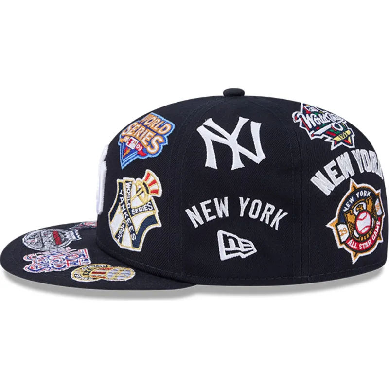 kepure-plokscia-tamsiai-melyna-priglundanti-59fifty-all-over-new-york-yankees-mlb-new-era