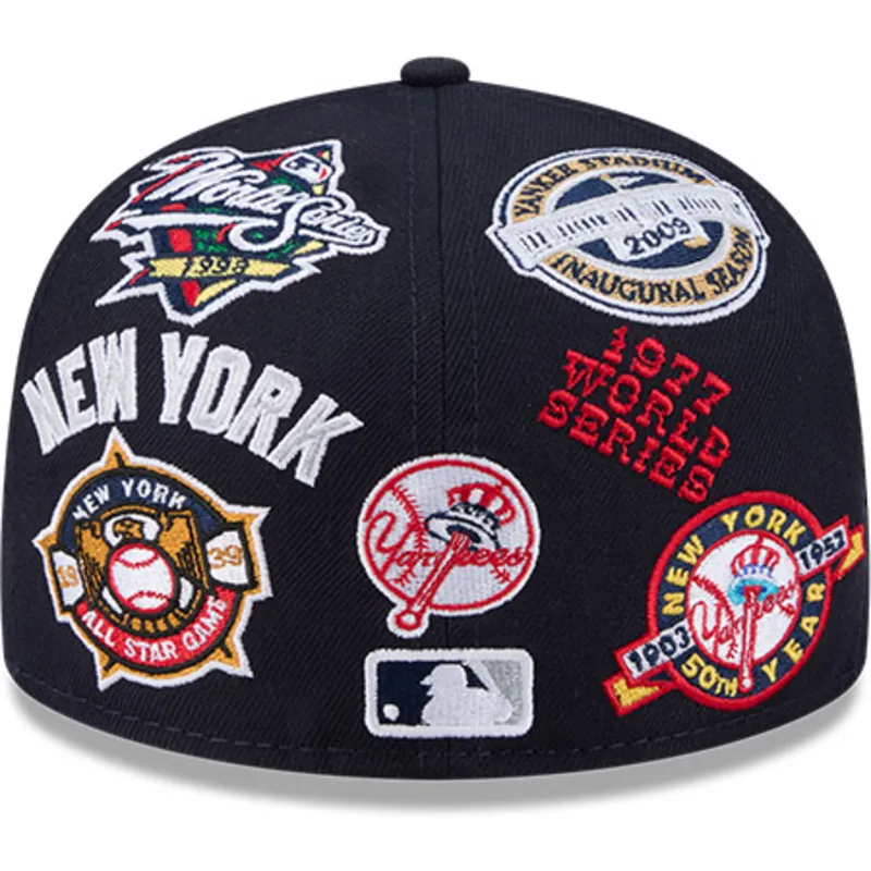kepure-plokscia-tamsiai-melyna-priglundanti-59fifty-all-over-new-york-yankees-mlb-new-era