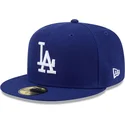 plaska-czapka-niebieska-dopasowana-59fifty-hidden-hit-los-angeles-dodgers-mlb-new-era