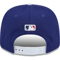 niebiesko-biala-czapka-z-zakrzywionym-daszkiem-snapback-9seventy-stretch-snap-flower-los-angeles-dodgers-mlb-new-era