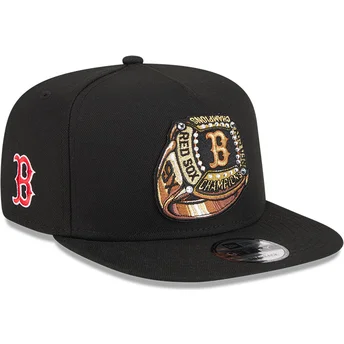 Kepurė plokščia juoda snapback 9FIFTY A Frame Ring Boston Red Sox MLB New Era