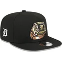 kepure-plokscia-juoda-snapback-9fifty-a-frame-ring-detroit-tigers-mlb-new-era