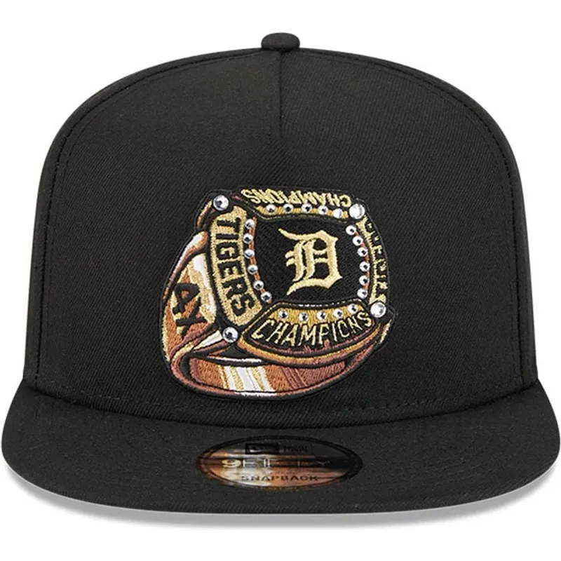 cap-plokscia-black-snapback-9fifty-a-frame-ring-detroit-tigers-mlb-new-era cap-plokscia-black-snapback-9fifty-a-frame-ring-detroit-tigers-mlb-new-era