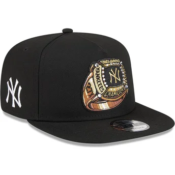 Cap plokščia black snapback 9FIFTY A Frame Ring New York Yankees MLB New Era