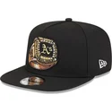 czarna-plaska-czapka-snapback-9fifty-a-frame-ring-oakland-athletics-mlb-new-era