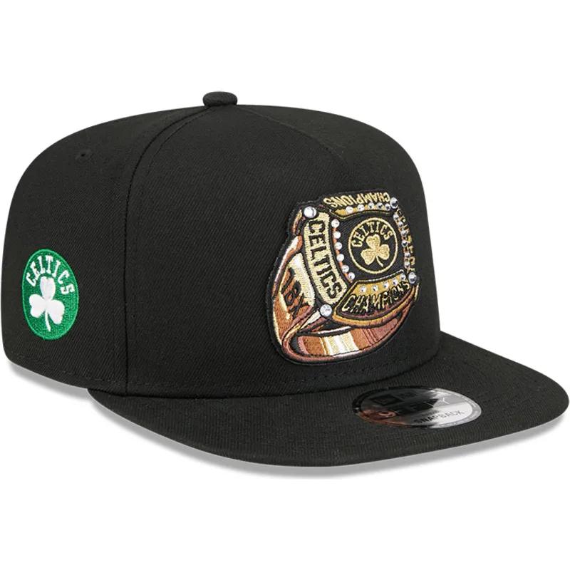 czarna-plaska-czapka-snapback-9fifty-a-frame-ring-boston-celtics-nba-new-era