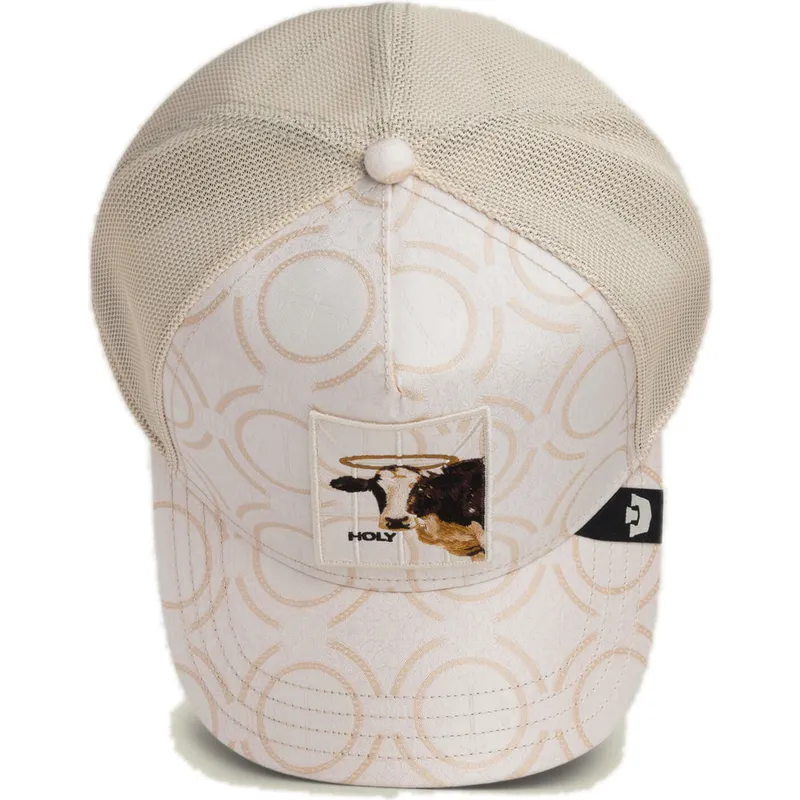 kepure-islenkta-vilkikas-balta-snapback-vaca-holy-cow-religulous-the-farm-the-farm-de-goorin-bros