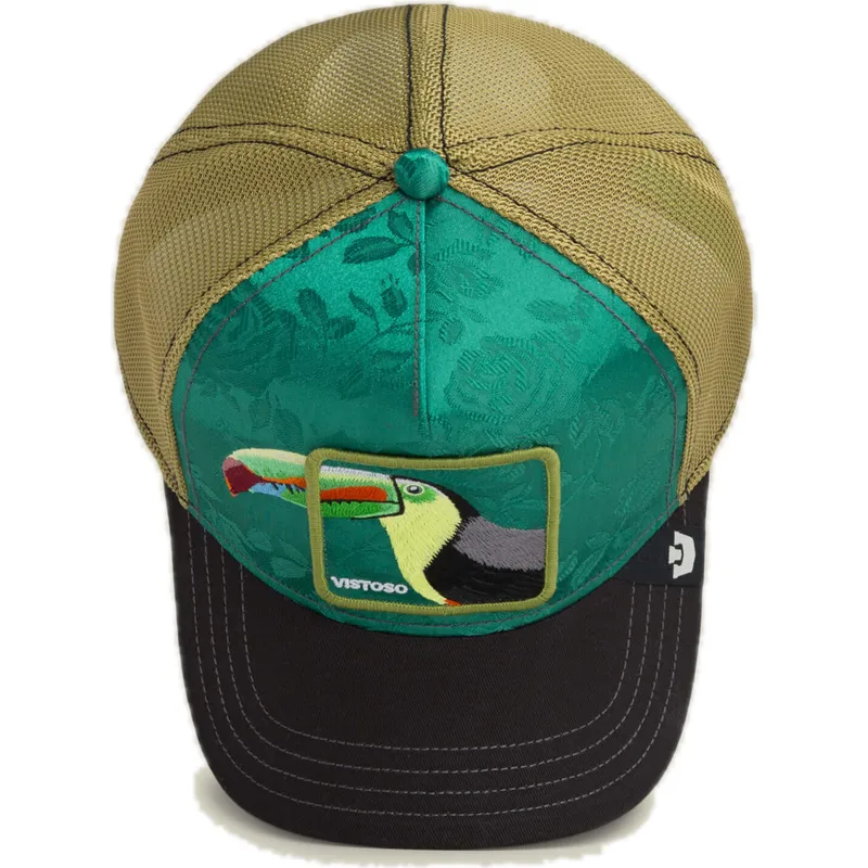 kepure-islenkta-vilkikas-zalia-snapback-tucan-vistoso-belize-toucan-the-farm-the-farm-de-goorin-bros