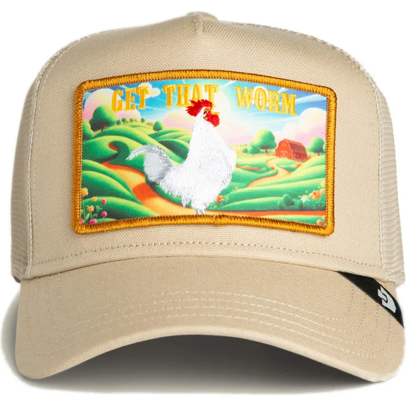 kepure-islenkta-vilkikas-smelio-snapback-gallo-get-that-worm-greener-grass-the-farm-the-farm-de-goorin-bros
