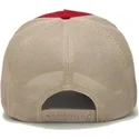 kepure-islenkta-raudona-snapback-moove-the-needle-greener-grass-the-farm-goorin-bros