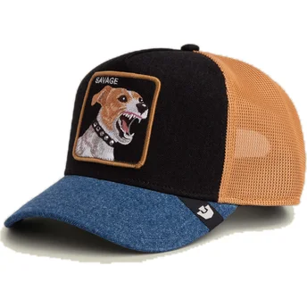 Kepurė išlenkta vilkikas įvairiaspalvis snapback perro Savage Dawg That Dawg In Me The Farm The Farm de Goorin Bros.