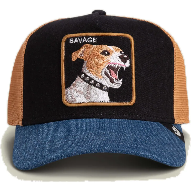 kepure-islenkta-vilkikas-ivairiaspalvis-snapback-perro-savage-dawg-that-dawg-in-me-the-farm-the-farm-de-goorin-bros
