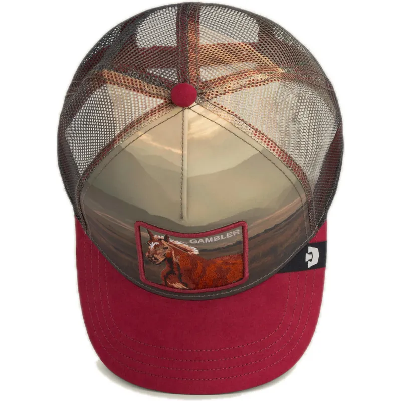kepure-islenkta-vilkikas-ivairiaspalvis-snapback-caballo-gambler-stallion-in-the-element-the-farm-the-farm-de-goorin-bros