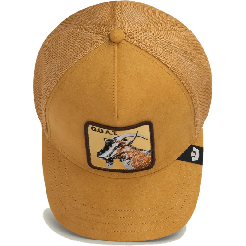 czapka-trucker-brazowa-koza-golden-goat-metallic-the-farm-od-goorin-bros
