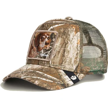 Kepurė išlenkta vilkikas kamufliažas snapback perro Realtree Edge Grump Dog The Farm The Farm de Goorin Bros.