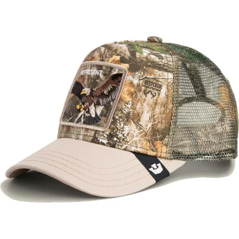 Cap išlenkta camouflage snapback The Farm de Goorin Bros.