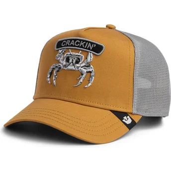 Goorin Bros. Crab Classic Rocker Crackin' The Farm Brown Trucker Hat