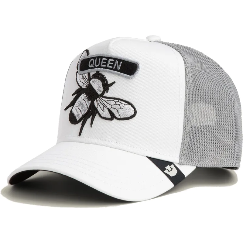 kepure-islenkta-balta-snapback-classic-rocker-queen-the-farm-goorin-bros kepure-islenkta-balta-snapback-classic-rocker-queen-the-farm-goorin-bros