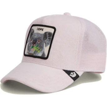 Cap išlenkta pink snapback The Farm de Goorin Bros.