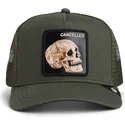 kepure-islenkta-vilkikas-zalia-snapback-calavera-the-cancelled-skull-the-farm-the-farm-de-goorin-bros
