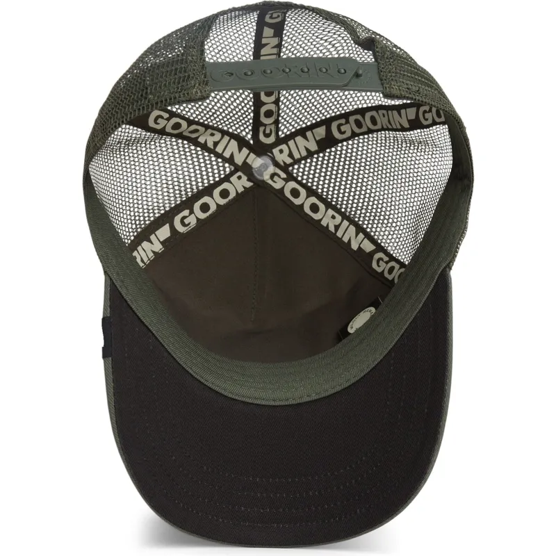 kepure-islenkta-vilkikas-zalia-snapback-calavera-the-cancelled-skull-the-farm-the-farm-de-goorin-bros