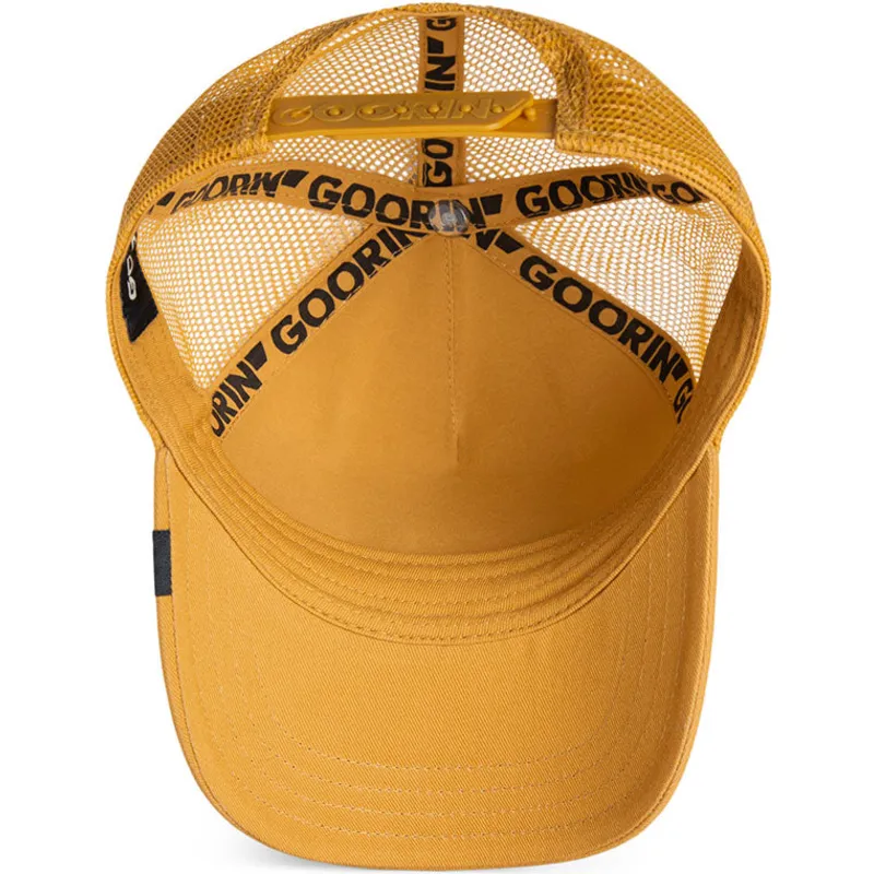 cap-islenkta-brown-snapback-vaikams-the-farm-de-goorin-bros