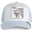 goorin-bros-youth-rascal-raccoon-mini-the-farm-light-blue-trucker-hat
