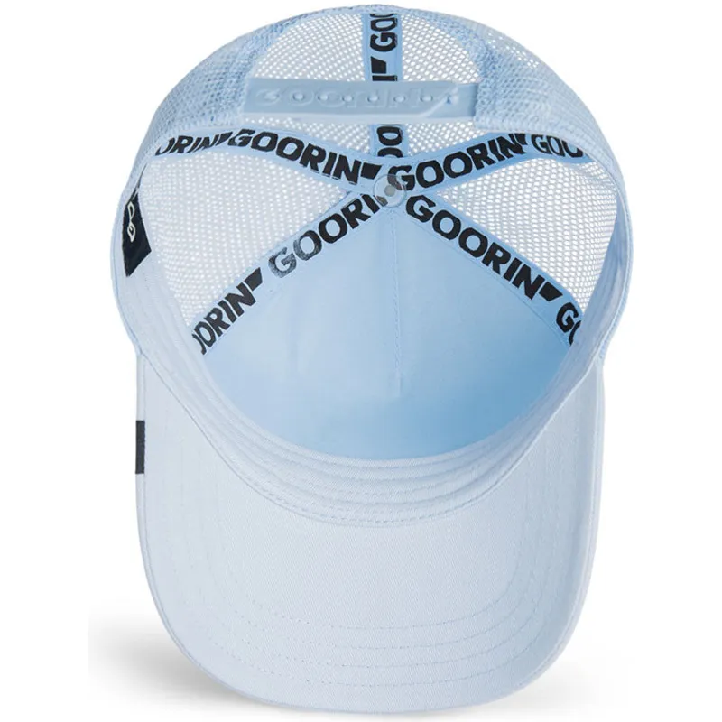 kepure-islenkta-vilkikas-melyna-snapback-vaikams-claro-mapache-rascal-raccoon-mini-the-farm-the-farm-de-goorin-bros