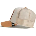 kepure-islenkta-vilkikas-ruda-snapback-claro-cabra-the-goat-the-farm-the-farm-de-goorin-bros