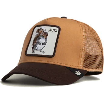 Cap išlenkta brown snapback The Farm de Goorin Bros.