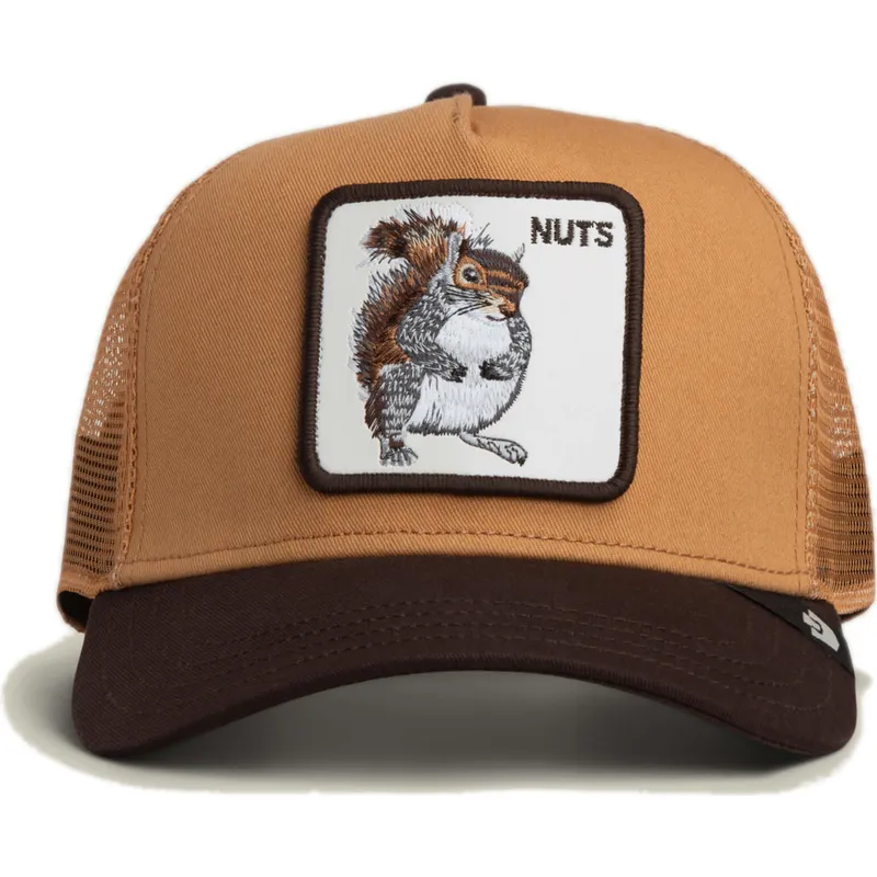 kepure-islenkta-ruda-snapback-nuts-the-farm-goorin-bros