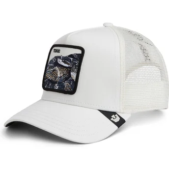 Kepurė išlenkta vilkikas balta snapback serpiente Toxic The Farm The Farm de Goorin Bros.