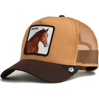 Goorin Bros. Horse Gaucho The Farm Brown Trucker Hat