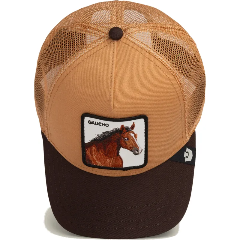 kepure-islenkta-vilkikas-ruda-snapback-caballo-gaucho-the-farm-the-farm-de-goorin-bros