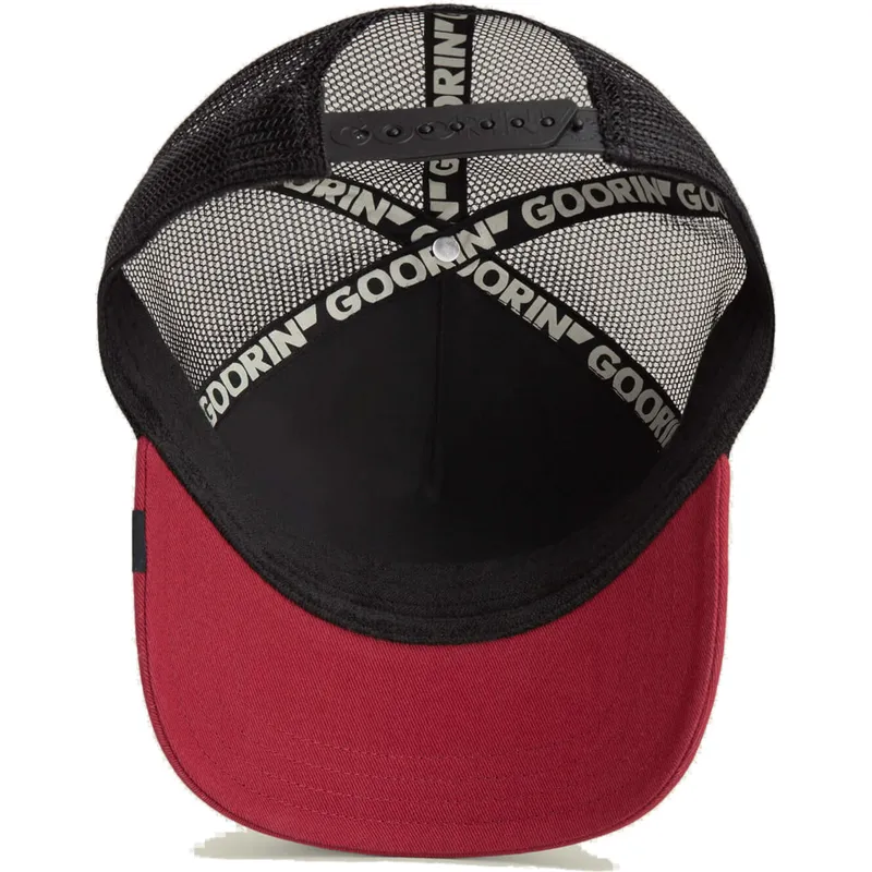 kepure-islenkta-vilkikas-juoda-snapback-perro-doberman-beware-the-farm-the-farm-de-goorin-bros