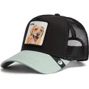 gorra-trucker-negra-y-verde-perro-labrador-retriever-the-loyal-dog-the-farm-de-goorin-bros