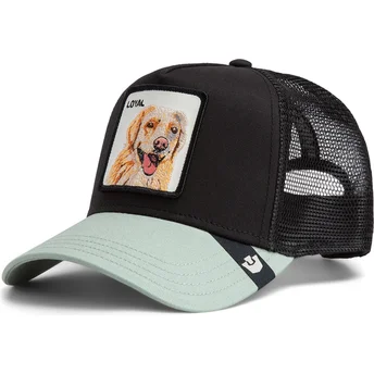 Kepurė išlenkta juoda snapback The Loyal Dog The Farm Goorin Bros.