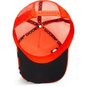 kepure-islenkta-vilkikas-oranzine-snapback-guepardo-blazing-flames-the-farm-the-farm-de-goorin-bros