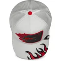 kepure-islenkta-balta-snapback-fire-flames-the-farm-goorin-bros