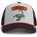 kepure-islenkta-vilkikas-pilka-snapback-escorpion-pop-rocker-scorpion-the-farm-the-farm-de-goorin-bros