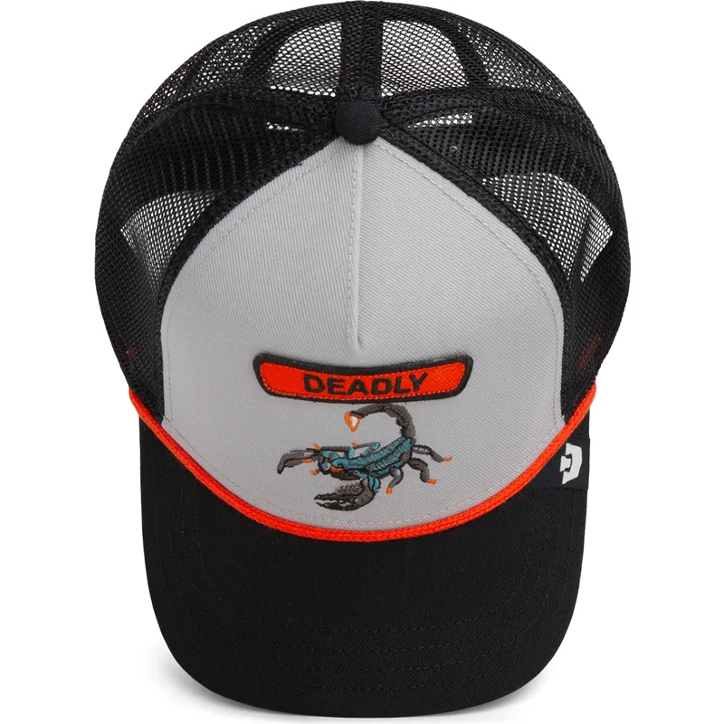 kepure-islenkta-vilkikas-pilka-snapback-escorpion-pop-rocker-scorpion-the-farm-the-farm-de-goorin-bros
