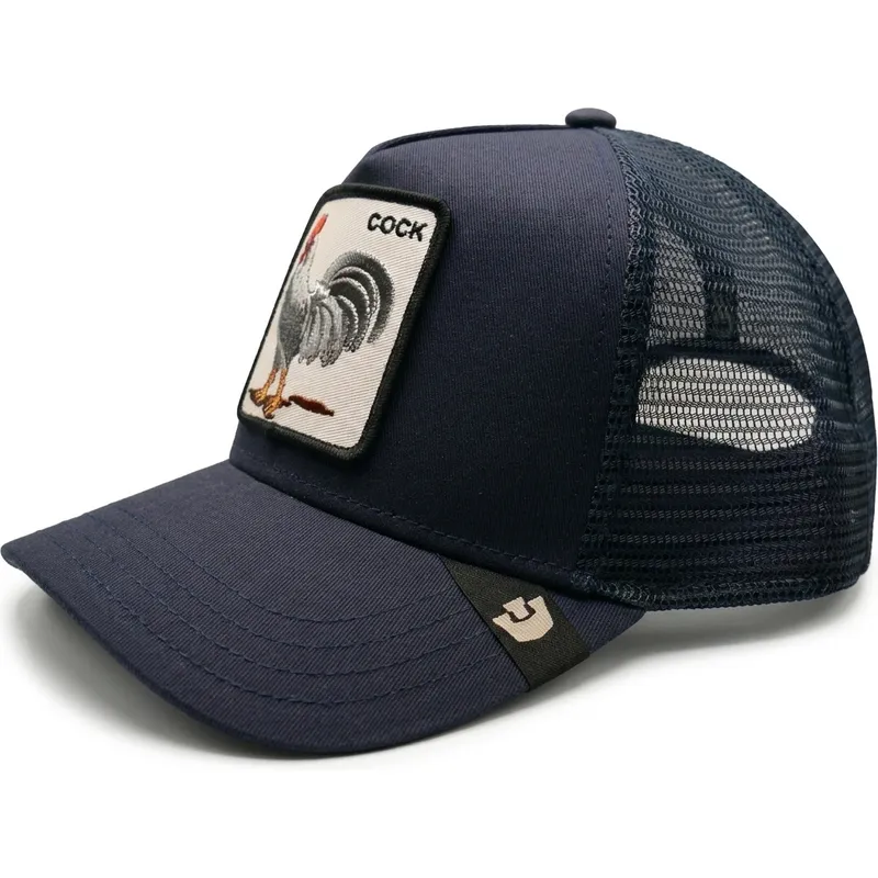 kepure-islenkta-vilkikas-tamsiai-melyna-snapback-gallo-edge-cock-the-farm-the-farm-de-goorin-bros