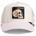 kepure-islenkta-ivairiaspalvis-snapback-the-cancelled-skull-whisper-the-farm-goorin-bros