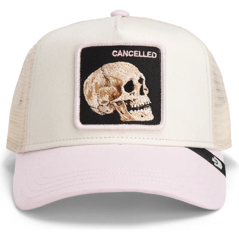 kepure-islenkta-vilkikas-ivairiaspalvis-snapback-calavera-the-cancelled-skull-whisper-the-farm-the-farm-de-goorin-bros