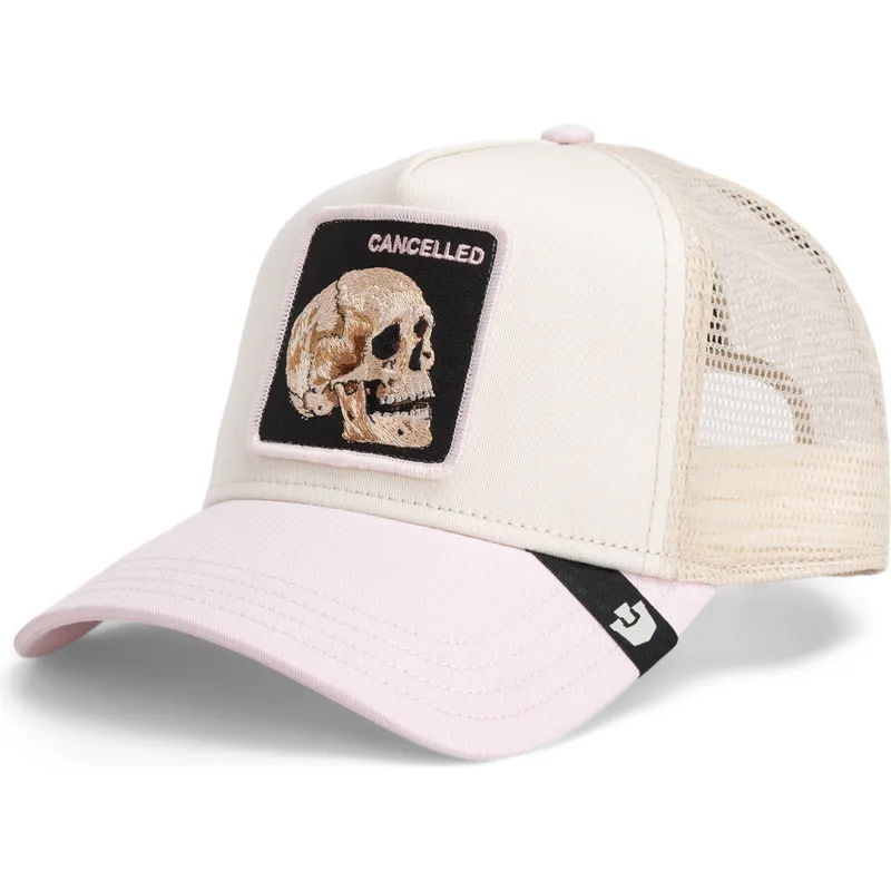 kepure-islenkta-vilkikas-ivairiaspalvis-snapback-calavera-the-cancelled-skull-whisper-the-farm-the-farm-de-goorin-bros