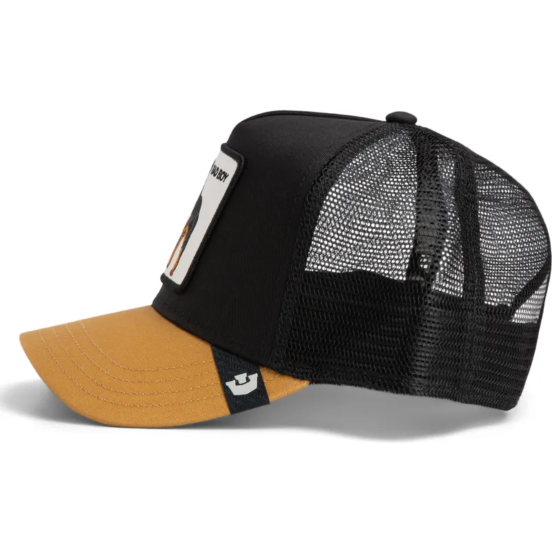 kepure-islenkta-vilkikas-juoda-snapback-perro-rottweiler-bad-boy-the-farm-the-farm-de-goorin-bros