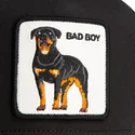 czapka-trucker-czarna-i-brazowa-pies-rottweiler-bad-boy-the-farm-od-goorin-bros