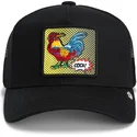 kepure-islenkta-juoda-snapback-cock-rooster-pop-art-2-the-farm-goorin-bros