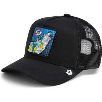 Kepurė išlenkta vilkikas juoda snapback lobo Lone Wolf Pop Art 2 The Farm The Farm de Goorin Bros.